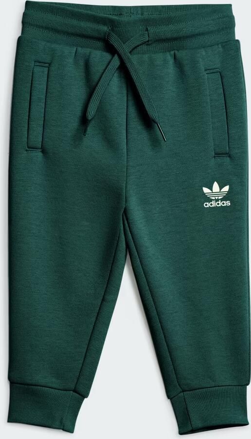 Adidas Originals Trefoil Essential Crew Tracksuit Infant Groen Kind Groen - Foto 3