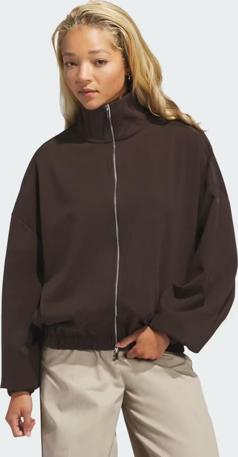 Adidas SWEATSHIRT MET LANGE RITSSLUITING