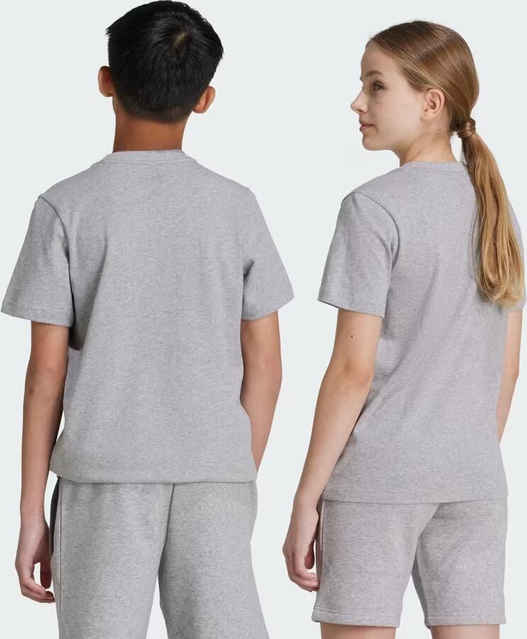 Adidas Originals Trefoil T-shirt T-Shirts in grijs formaten: 152 - Foto 4