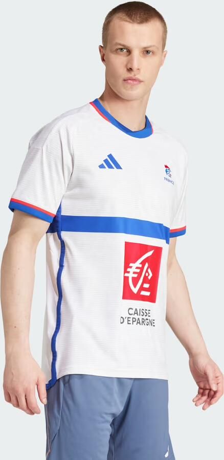 Adidas T-shirt Korte Mouw Equipe de France Handball 2024 - Foto 6