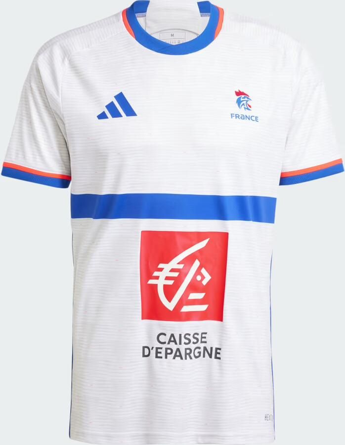 Adidas T-shirt Korte Mouw Equipe de France Handball 2024 - Foto 3