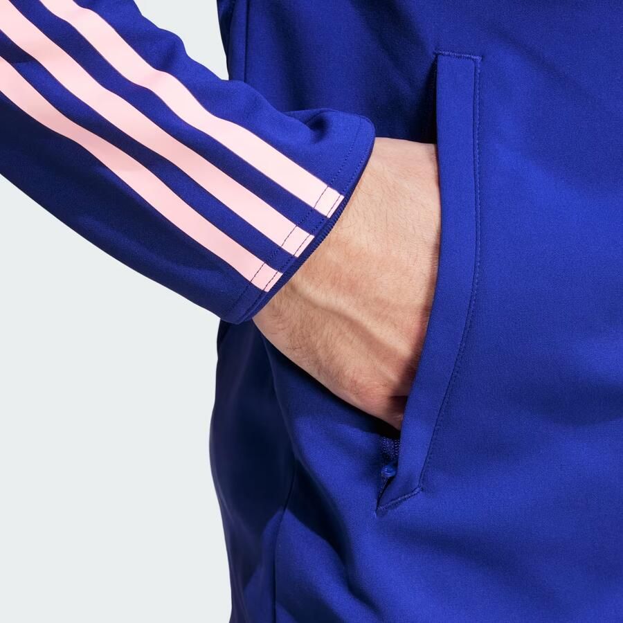 Adidas Team France Track Top Semi Lucid Blue- Heren Semi Lucid Blue - Foto 2