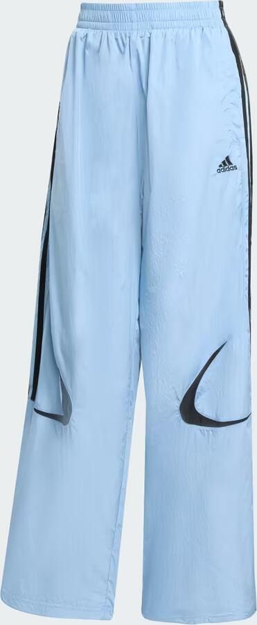 Adidas Originals Teamgeist Adicolor Oversized Track Pants Women Trainingsbroeken blauw Maat XS Kleding - Foto 5