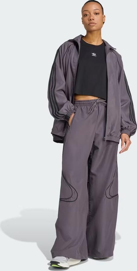 Adidas Originals Teamgeist Tracktop Women Trainingspakken grijs Maat XS Kleding - Foto 7