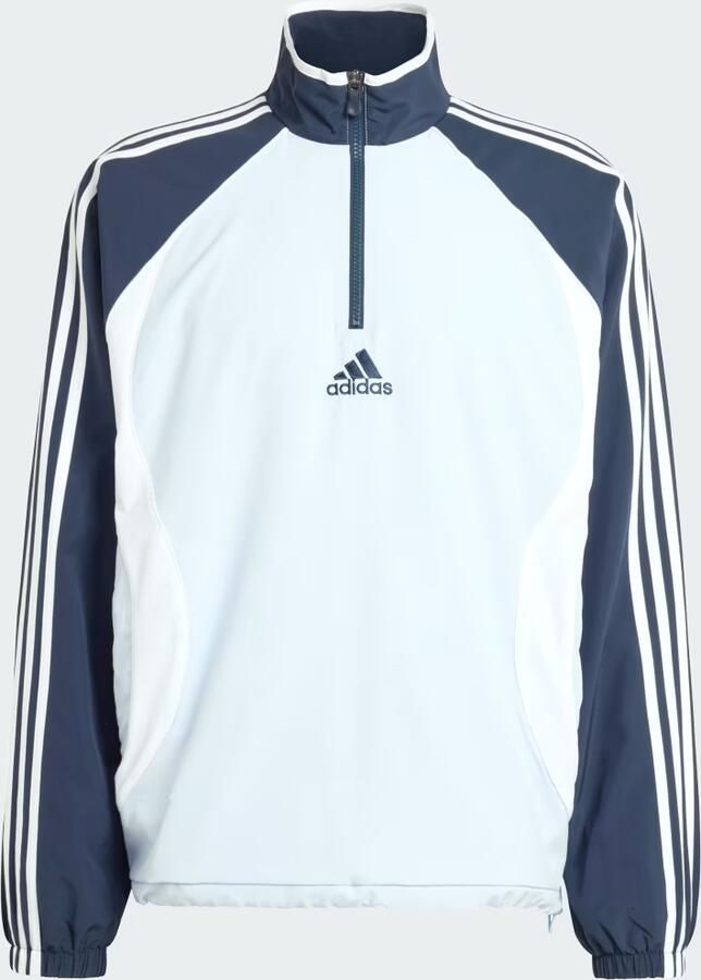 Adidas Teamgeist 1 2 Zip Track Top Blauw- Heren Blauw - Foto 5