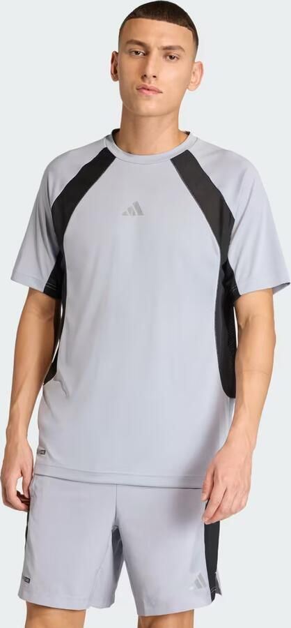 Adidas Training T-shirt met labelprint