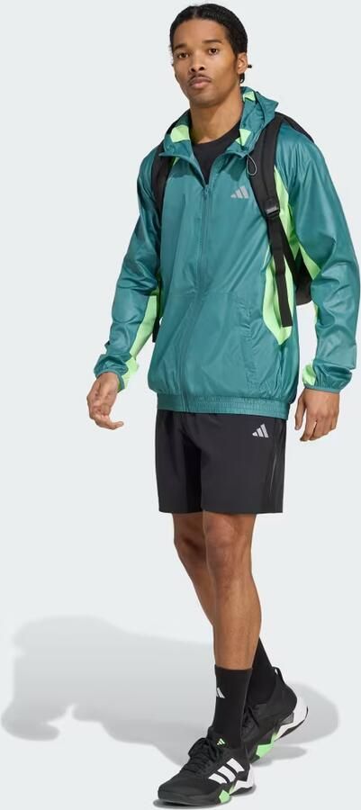 Adidas Training Regular fit sweatshorts met elastische band - Foto 5
