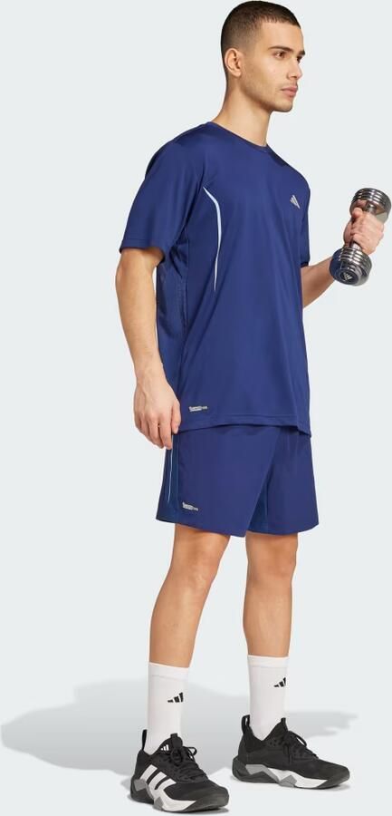 Adidas Climacool Tech T-Shirt Blauw- Heren Blauw - Foto 6