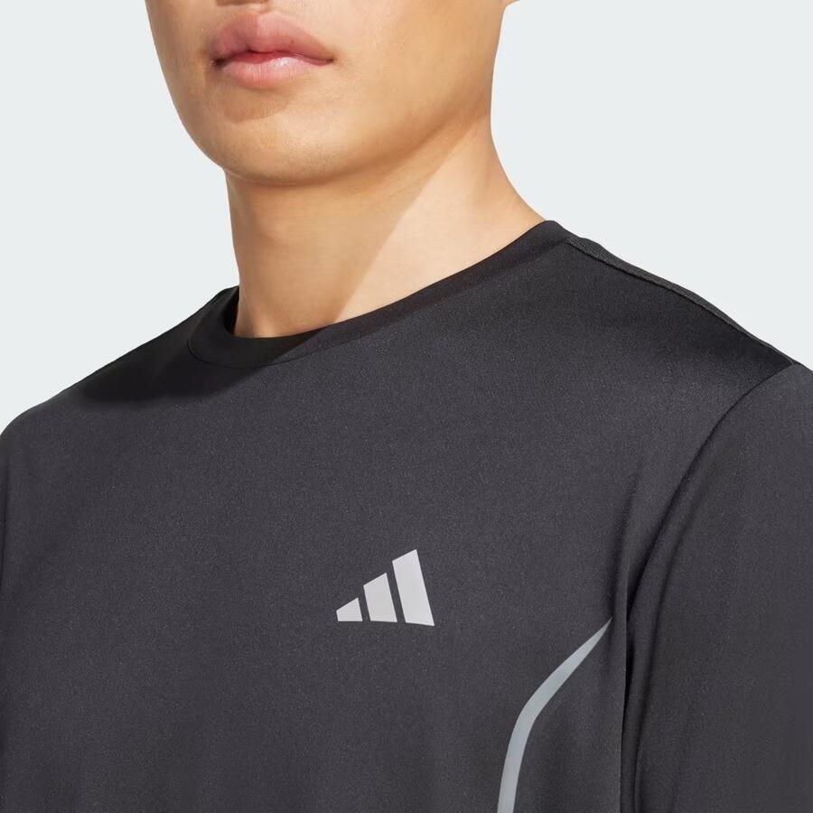 Adidas Climacool Tech T-Shirt Zwart- Heren Zwart
