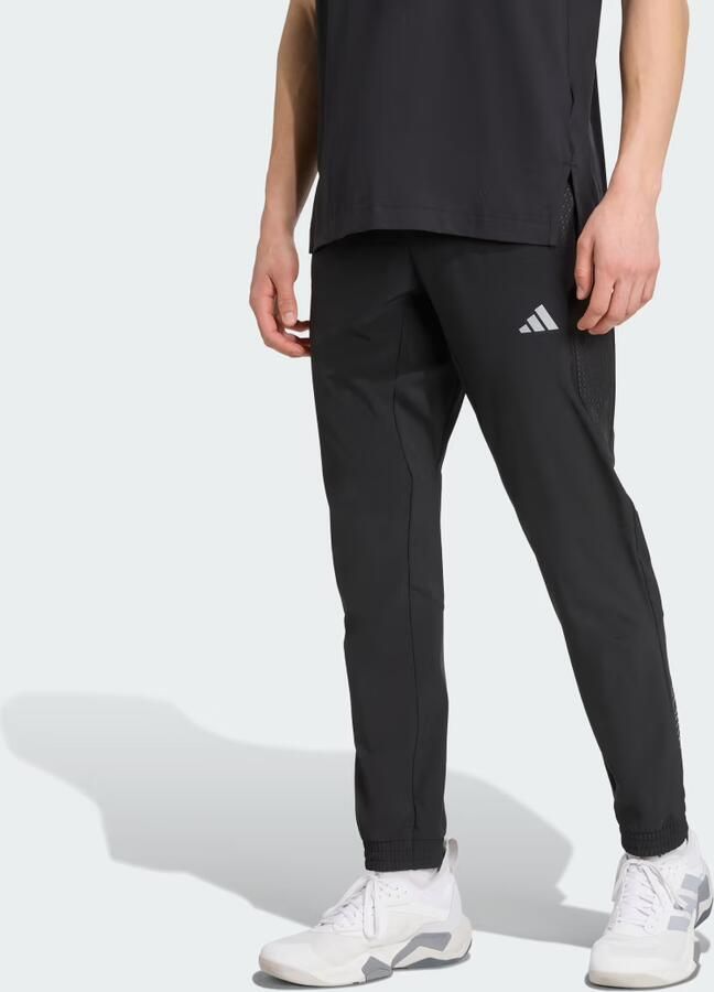 Adidas Training Slim fit sweatpants met logoprint - Foto 6