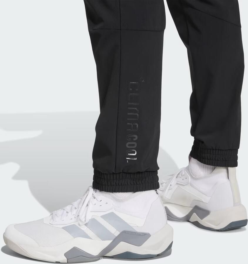 Adidas Training Slim fit sweatpants met logoprint