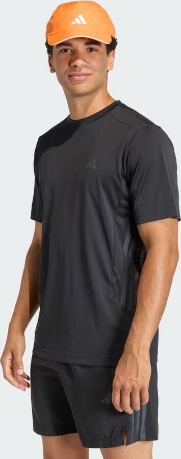 Adidas TECH ESSENTIALS 3 STRIPES WORKOUT-T-SHIRT