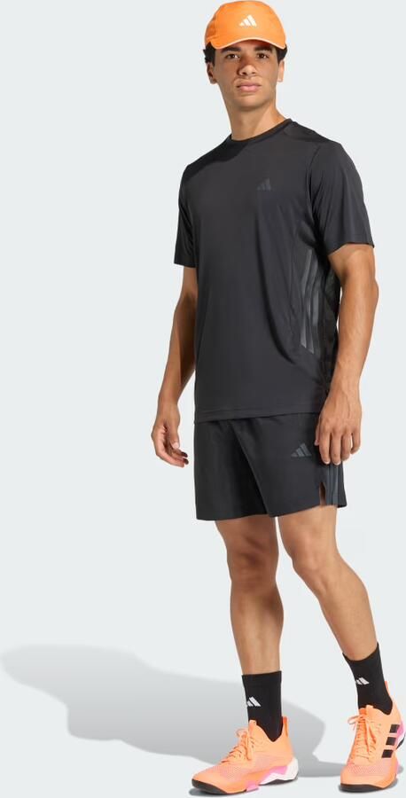 Adidas TECH ESSENTIALS 3 STRIPES WORKOUT-T-SHIRT - Foto 5