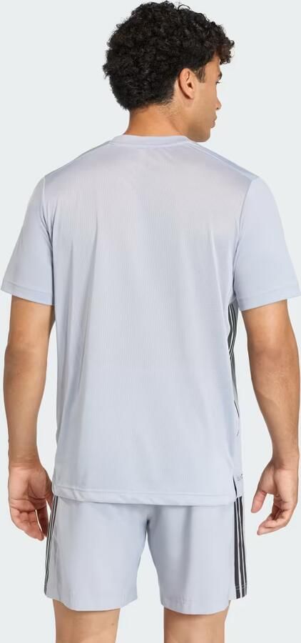 Adidas TECH ESSENTIALS 3 STRIPES WORKOUT-T-SHIRT - Foto 6