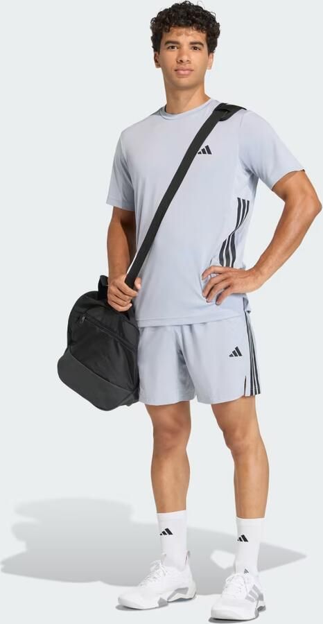 Adidas TECH ESSENTIALS 3 STRIPES WORKOUT-T-SHIRT - Foto 5