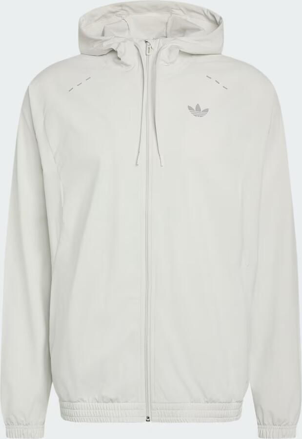 Adidas TECH TREFOIL ESSENTIALS CAPUCHONJACK MET LANGE RITSSLUITING - Foto 4
