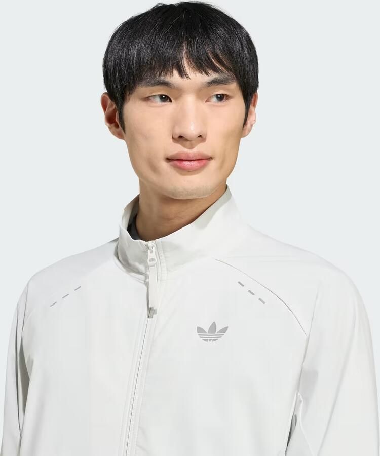 Adidas TECH TREFOIL ESSENTIALS CAPUCHONJACK MET LANGE RITSSLUITING - Foto 3