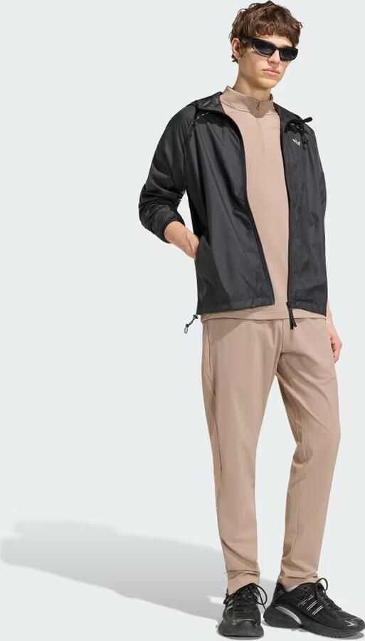 Adidas TECH TREFOIL ESSENTIALS CAPUCHONJACK MET LANGE RITSSLUITING - Foto 5