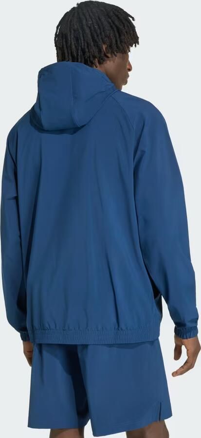 Adidas TECH TREFOIL ESSENTIALS CAPUCHONJACK MET LANGE RITSSLUITING - Foto 6