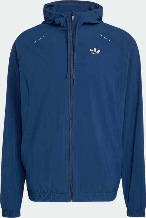Adidas TECH TREFOIL ESSENTIALS CAPUCHONJACK MET LANGE RITSSLUITING - Foto 3