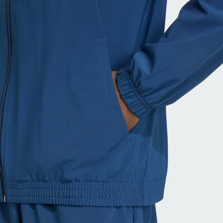 Adidas TECH TREFOIL ESSENTIALS CAPUCHONJACK MET LANGE RITSSLUITING - Foto 2