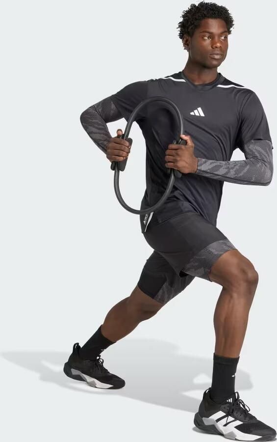 Adidas Techfit AOP Korte Legging - Foto 6