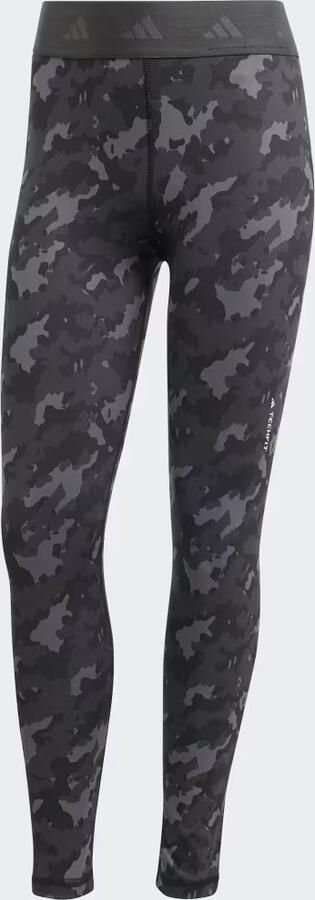 Adidas Training Legging met elastische band model 'Camo'