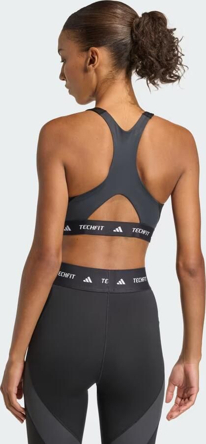 Adidas Bralette Brassière de sport Techfit Workout moyenne compression - Foto 6