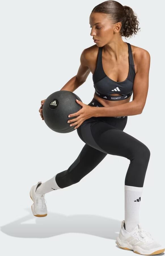Adidas Bralette Brassière de sport Techfit Workout moyenne compression - Foto 4