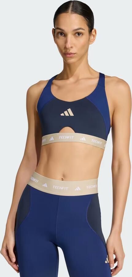 Adidas TECHFIT Color Block Medium Support Workoutbeha