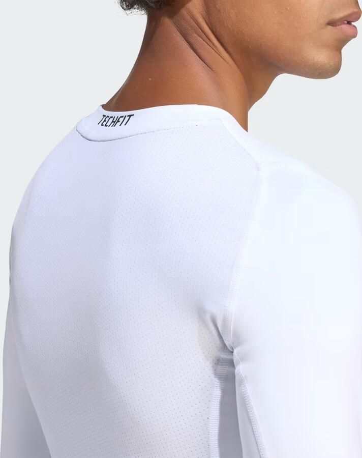 Adidas Training Shirt met lange mouwen en labelprint - Foto 5