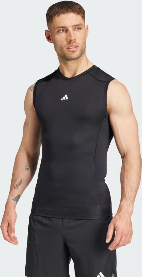 Adidas TECHFIT Compression Training Mouwloos Shirt - Foto 2
