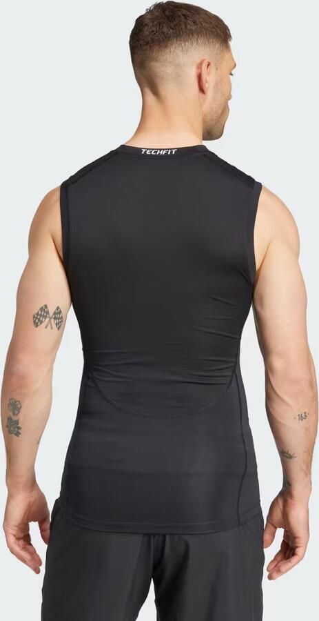 Adidas TECHFIT Compression Training Mouwloos Shirt - Foto 6