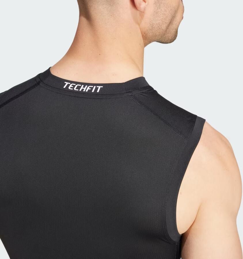 Adidas TECHFIT Compression Training Mouwloos Shirt - Foto 4