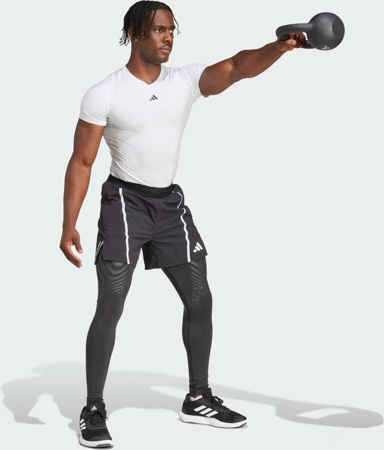 Adidas TECHFIT Control Training Lange Legging - Foto 4