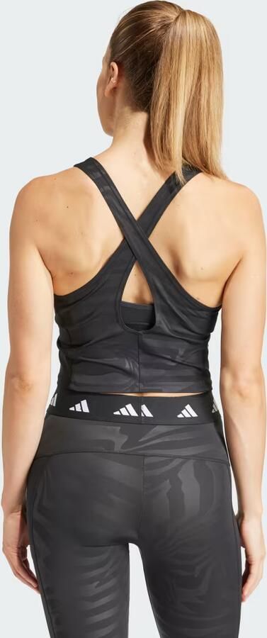 Adidas Performance Techfit Printed Crop Training Tanktop - Foto 5