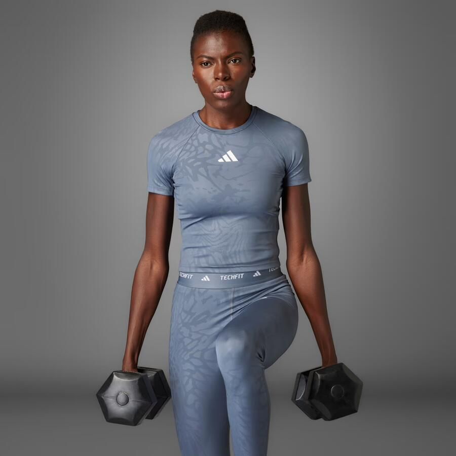 Adidas TECHFIT Printed T-shirt