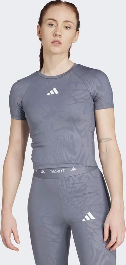 Adidas TECHFIT Printed T-shirt