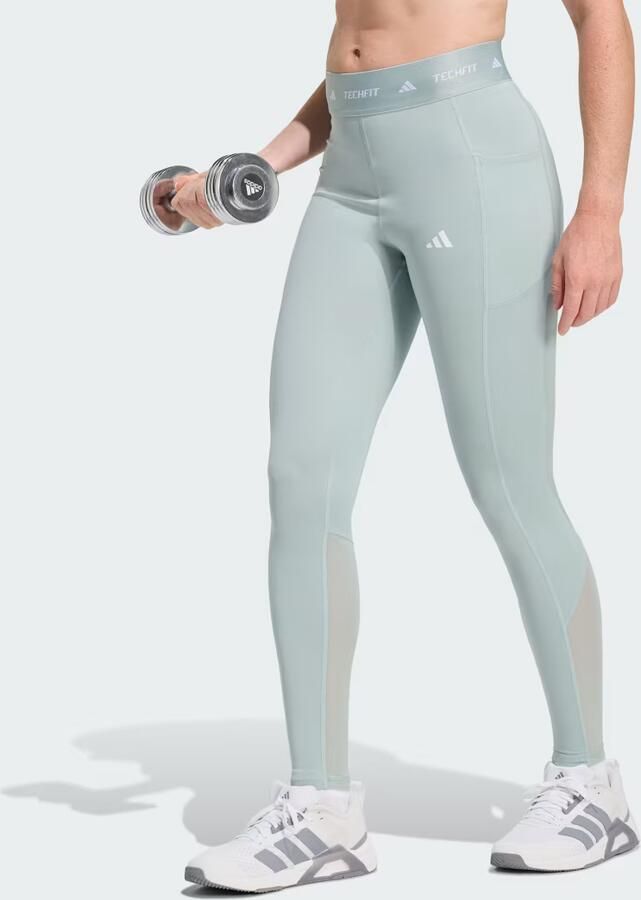 Adidas TECHFIT Stash Pocket Full-Length Legging