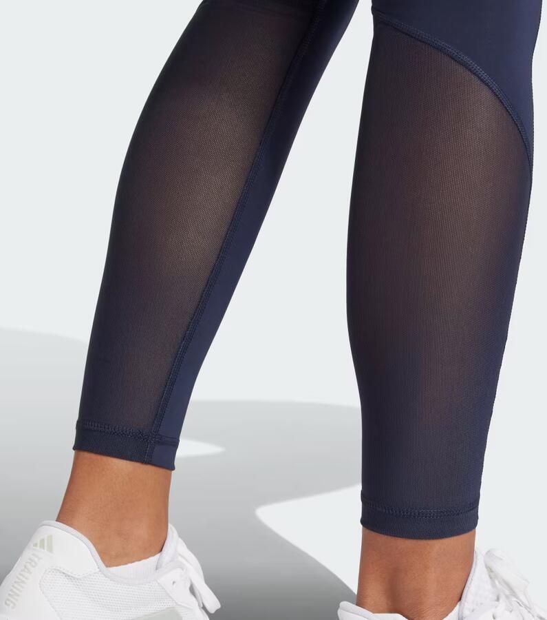 Adidas TECHFIT Stash Pocket Full-Length Legging Blauw- Dames Blauw - Foto 3