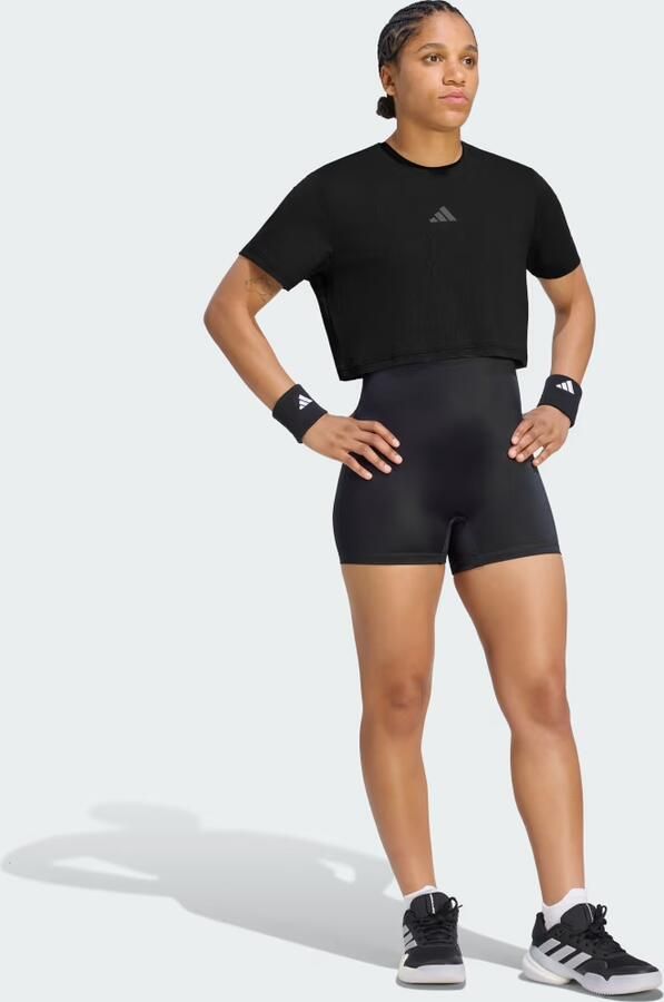 Adidas TENNIS CLIMACOOL LACE CROP T-SHIRT PRO - Foto 4