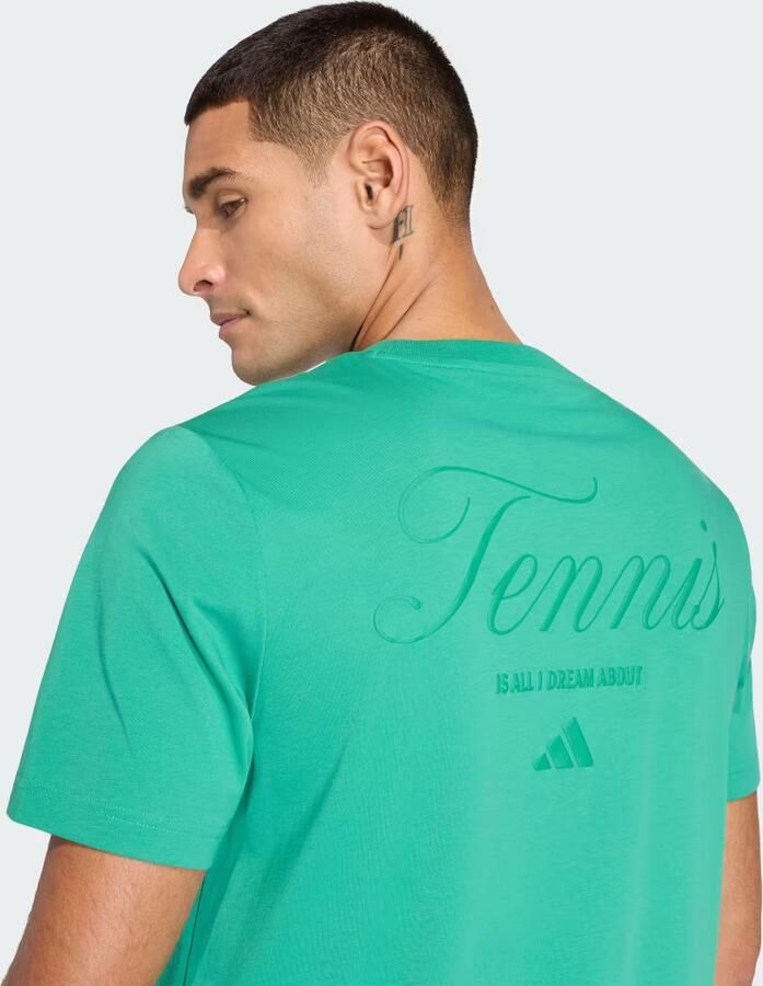 Adidas TENNIS GRAPHIC T-SHIRT - Foto 4