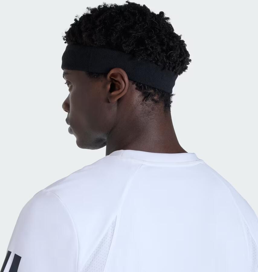 ADIDAS SPORTSWEAR Hoofdband met labelstitching model 'TENNIS HEADBAND'