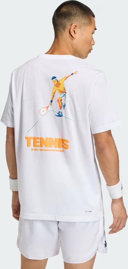 Adidas Tennis Hot Egg Graphic T-shirt - Foto 5