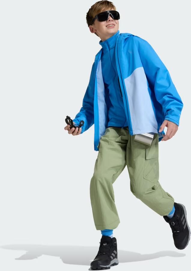 Adidas Terrex Kids Multi 2 Layer CLIMAPROOF Regenjack - Foto 3