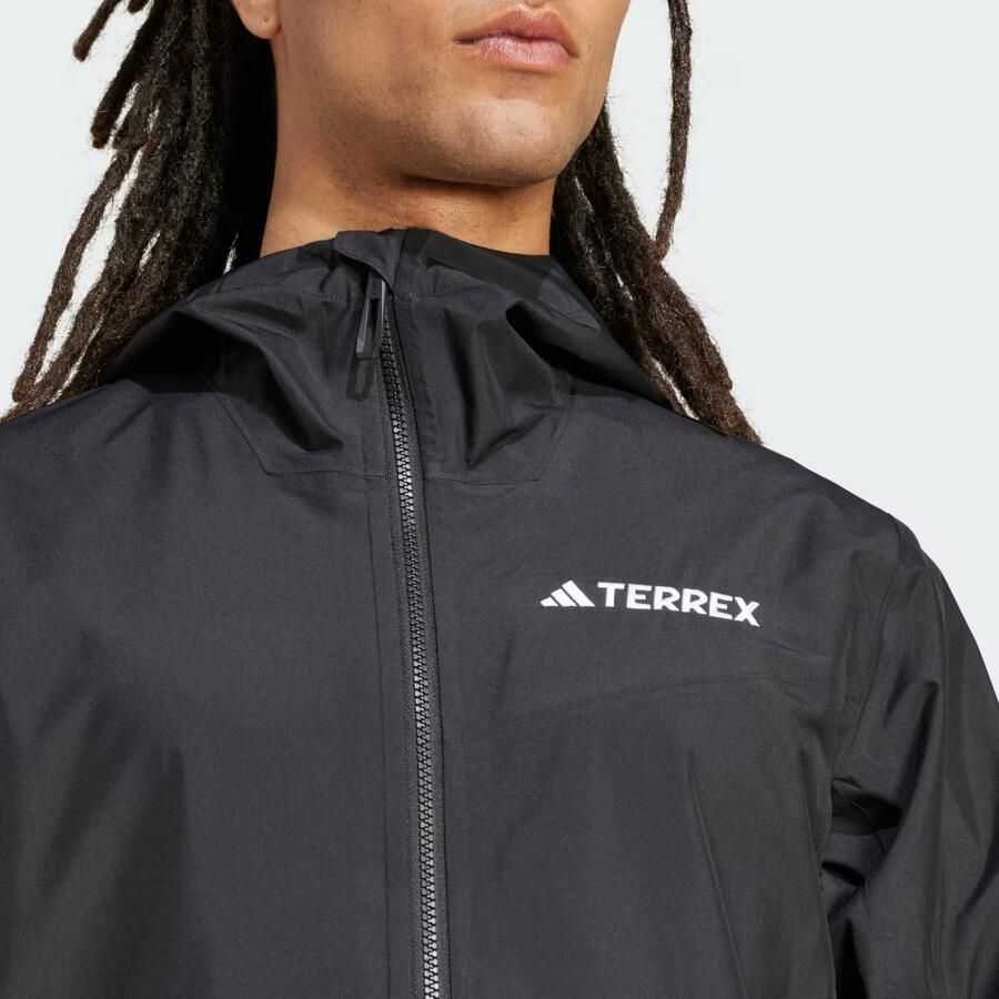 Adidas Terrex Multi 2.5L RAIN.RDY Jack Zwart- Heren Zwart