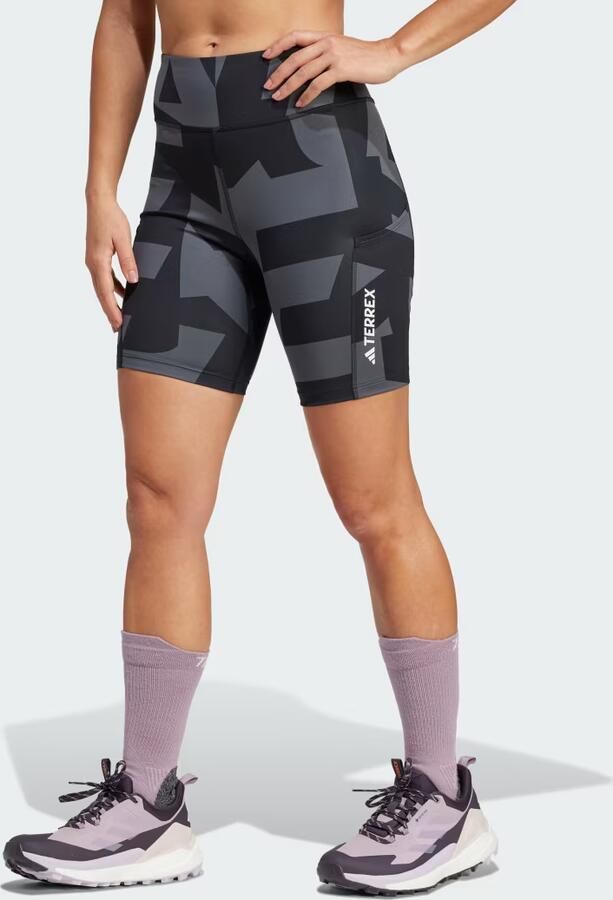 Adidas Terrex Multi 8-inch Strakke Short Printed