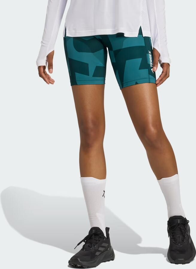 Adidas Terrex Multi 8-inch Strakke Short Printed