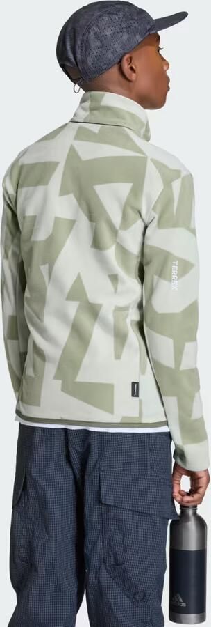 Adidas Terrex Multi Bedrukt Fleece Jack met Lange Ritssluiting Kids - Foto 6