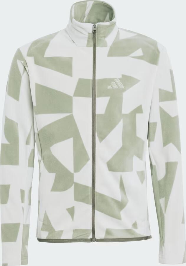Adidas Terrex Multi Bedrukt Fleece Jack met Lange Ritssluiting Kids - Foto 4